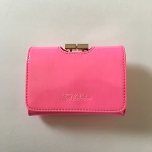 Ted Baker Pink Patent Leather Wallet